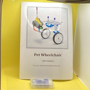 Pet Wheelchair for Small Dogs Cats and Other Similar Pets